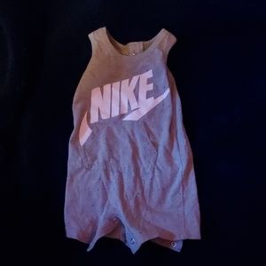 Grey nike one piece